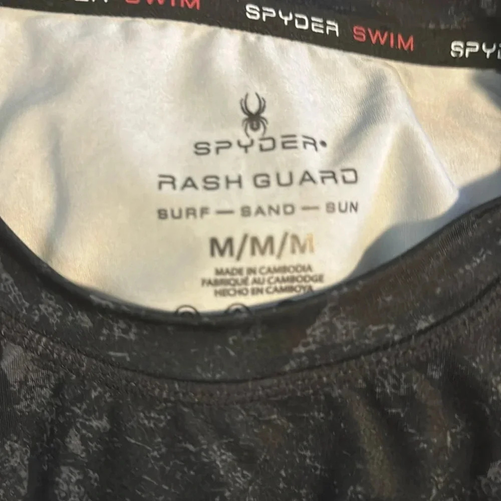 Spyder Men's Long Sleeve Rashguard - Picture 14 of 14